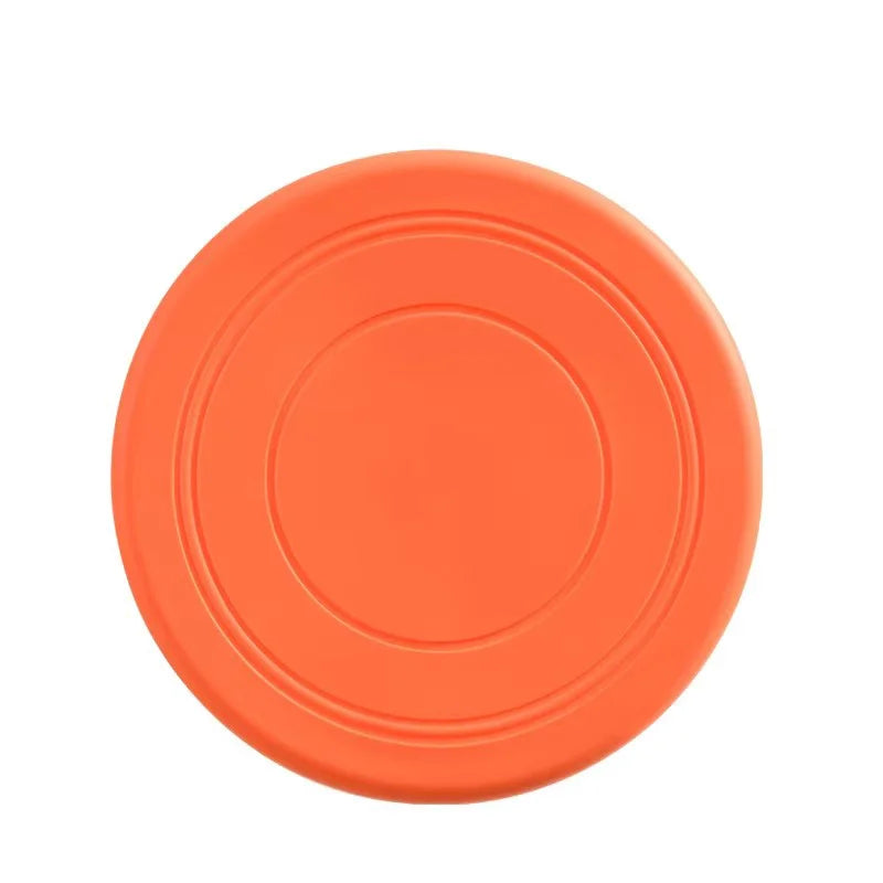 Durable Dog Frisbee Toy – Soft TPR Flying Disc for Fetch, Training, Outdoor Play & Water Games