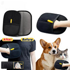 Reusable Pet Hair Removal Gloves – Double-Sided Static Grooming & Fur Cleaner for Dogs & Cats