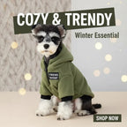 Warm Fleece Dog Hoodie Winter Thermal Pullover for Small Dogs Schnauzer Teddy Pomeranian