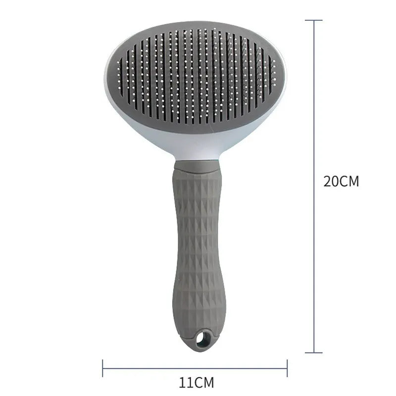 Pet Hair Remover Slicker Brush for Dogs & Cats – Grooming & Deshedding Tool