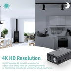 4K Security Camera WiFi Wireless Monitor Remote Motion Detecting Camcorders Security Protection Indoor Surveillance 2026 NEW