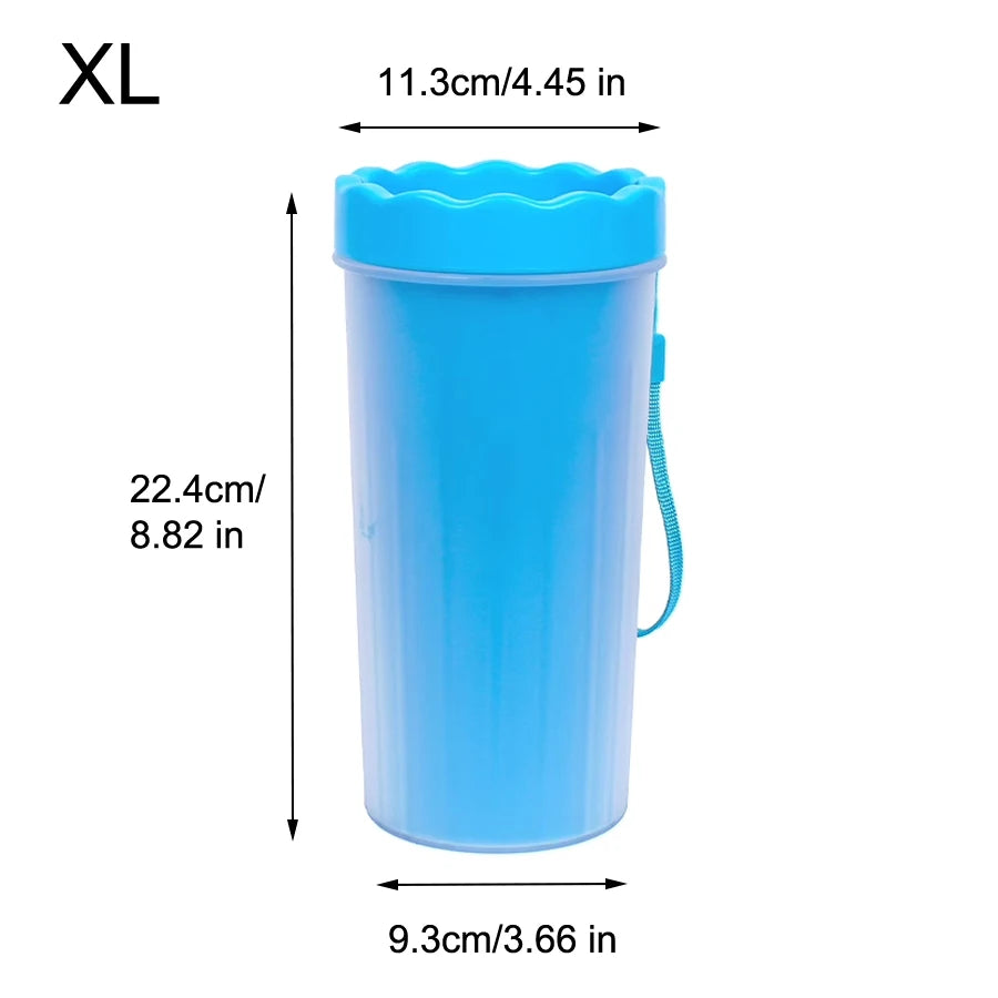 Pet Paw Cleaner Cup – Silicone Foot Washer for Dogs & Cats, Mud & Dirt Remover (S/M/L/XL Sizes)