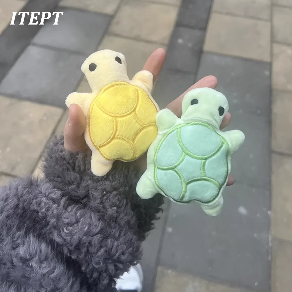 Mini Turtle Plush Dog Toy – Soft Chew Toy for Puppies, Teething & Interactive Play