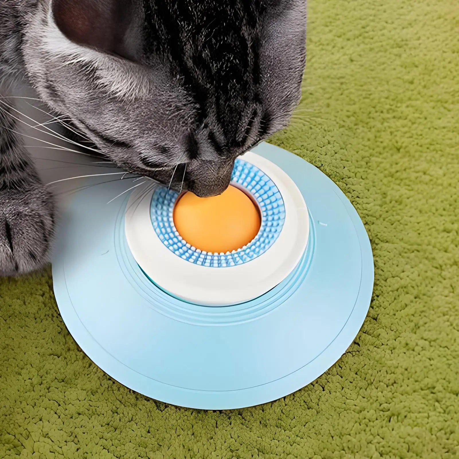 Dog Slow Feeder Lick Bowl with Suction Cup – Anti-Choking Feeding Mat Toy