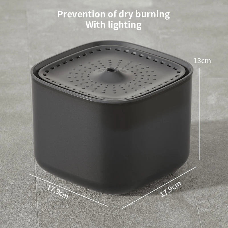 3L Automatic Cat Water Fountain with Filter – Large Capacity USB Electric Pet Water Dispenser, Ultra Quiet Recirculating Drinking Fountain for Cats & Small Dogs