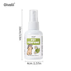 Pet Perfume Spray for Dogs and Cats | Plant-Based Long Lasting Deodorizing Floral Fruit Fragrance
