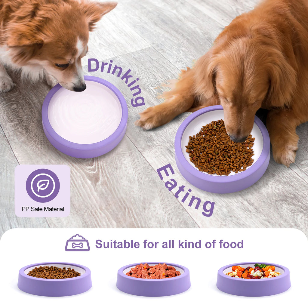 Slow Feeder Dog Bowl – Anti-Gulp Maze Design for Small, Medium & Large Dogs