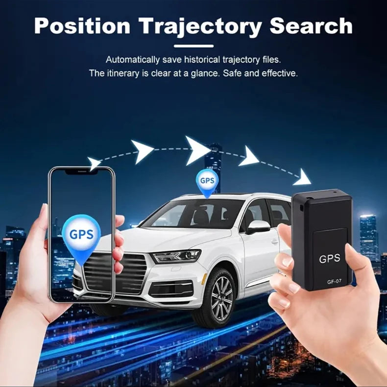 GF07 Mini GPS Tracker Car Bike Pet Child Elderly | Anti-Theft Magnetic GPS Locator with App Tracking