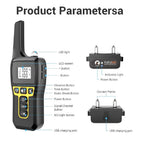 1000M Waterproof Dog Training Collar with Remote – Rechargeable Anti Bark Shock Collar for Dogs
