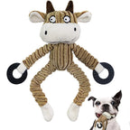 Squeaky Plush Puppy Toy – Cute Monkey Chew Toy for Teething, Training & Interactive Play