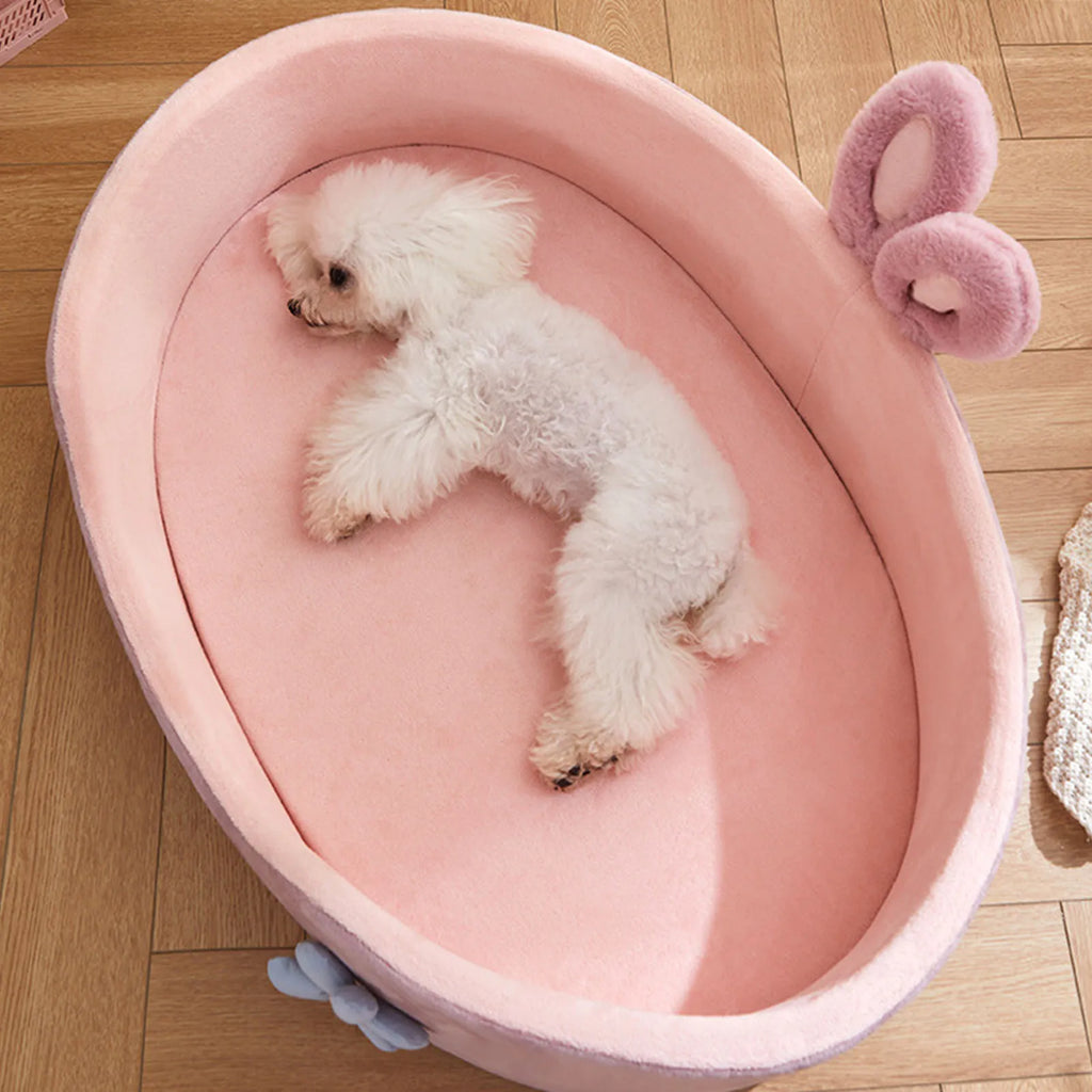 Detachable Washable Pet Bed – Soft Dog and Cat Sleeping Sofa for All Seasons