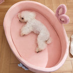 Detachable Washable Pet Bed – Soft Dog and Cat Sleeping Sofa for All Seasons