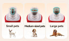 ROJECO Electric Pet Nail Grinder – Rechargeable Dog & Cat Nail Trimmer with LED Light, 7-Speed Adjustable Quiet Paw Grooming Tool