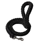Large Dog Leash Nylon Braided Traction Rope – Heavy Duty Walking Lead for Bulldog, Rottweiler and Hound Dogs
