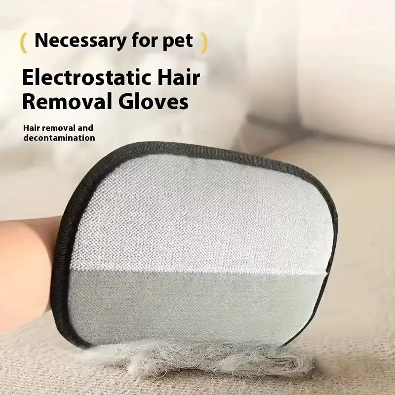 Portable Pet Hair Remover Glove – Reusable & Washable Fur Cleaning Tool for Cats & Dogs