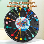 Rope Breaking Challenge Puzzle Toy – Logic Training Knot Untangle Game for Kids and Family Brain Development Toy