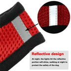 Adjustable Cat and Dog Harness Vest with Leash | Breathable Reflective Mesh Walking Harness for Small Medium Pets