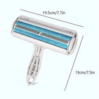 Reusable Pet Hair Remover Roller Set – Self-Cleaning Fur Cleaner for Cats, Dogs, Sofa & Carpet