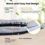 Winter Warm Pet Mattress for Dogs and Cats | Non-Slip Washable Cozy Bed Mat for Small to Large Pets