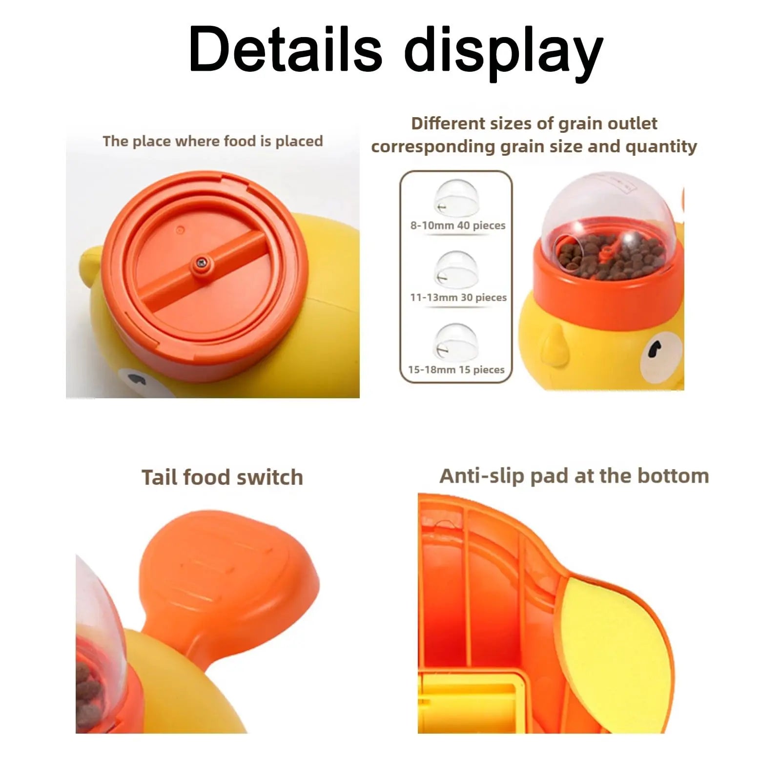 Duck-Shaped Slow Feeder Dog Bowl – Anti-Choking Interactive Snack Dispenser