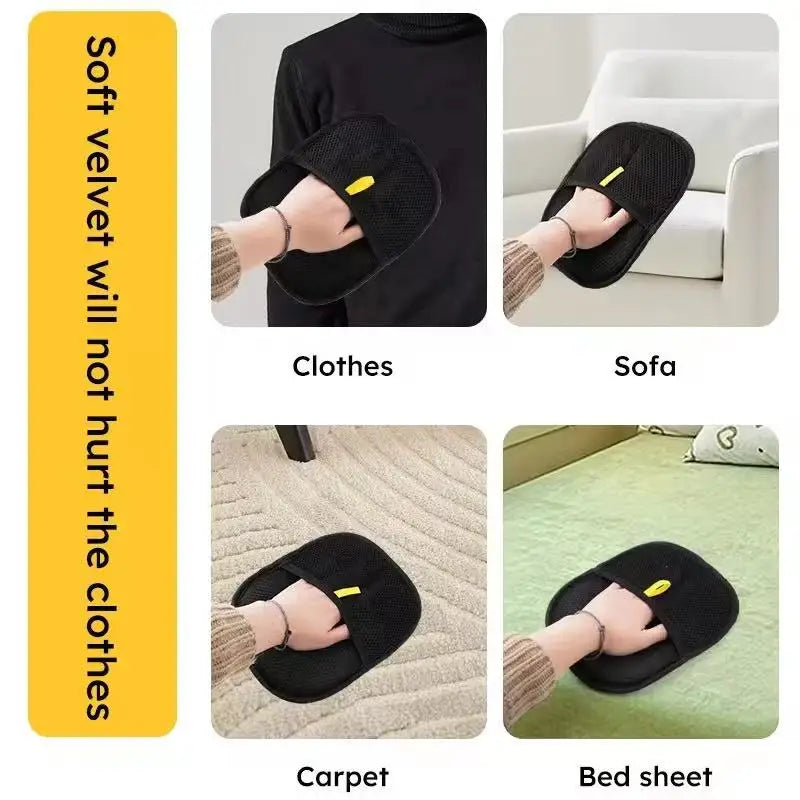Portable Pet Hair Remover Glove – Reusable & Washable Fur Cleaning Tool for Cats & Dogs