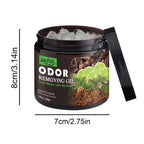 Odor Removal Gel Room Deodorizer – Long Lasting Odor Absorber for Home, Toilet, Bedroom, Car and Pet Areas (200g)