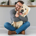Portrait pet cat dog picture custom pillow for Christmas, Thanksgiving, pet commemoration, various animal plush pillows