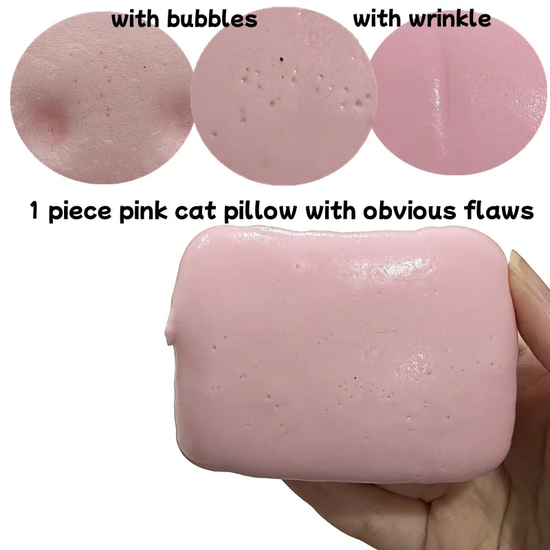 Cute Cat Squishy Toy Slow Rising ASMR Sensory Stress Relief Fidget