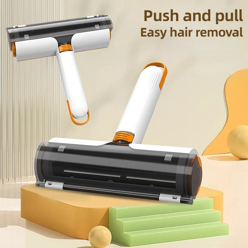 Multifunctional Pet Hair Remover Roller – Reusable Dog & Cat Hair Cleaning Stick for Clothes, Sofa & Carpet