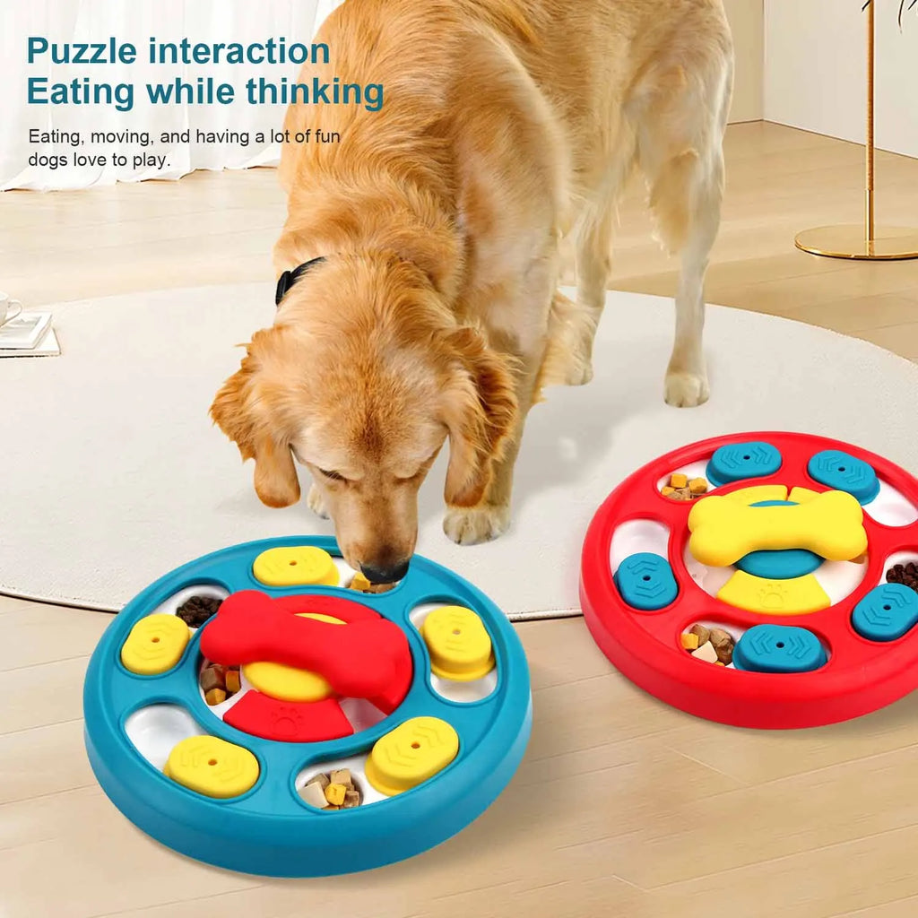 Slow Feeder Dog Bowl – Anti-Gulp Maze Design for Small, Medium & Large Dogs