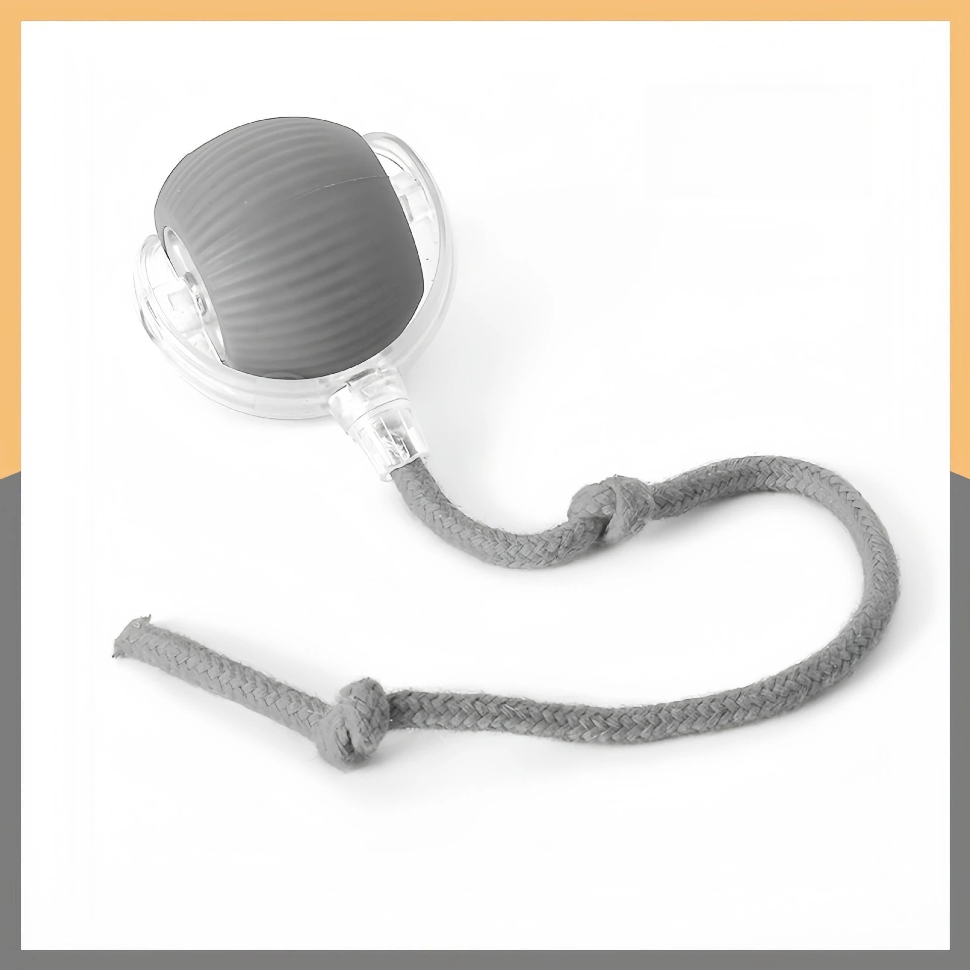 Interactive Dog and Cat Ball Toy with Rope – Durable Self Entertainment Jumping Pet Teaser Ball