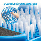 High Reliability Shower Foot Cleaner Foot Washing Brush Foot Scrub Massage Dead Skin Remover With Suction Cup for Bathing Hotels