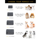 Plush Dog Blanket and Warm Pet Bed for Small Medium Large Dogs and Cats | Washable Puppy Sleeping Mat