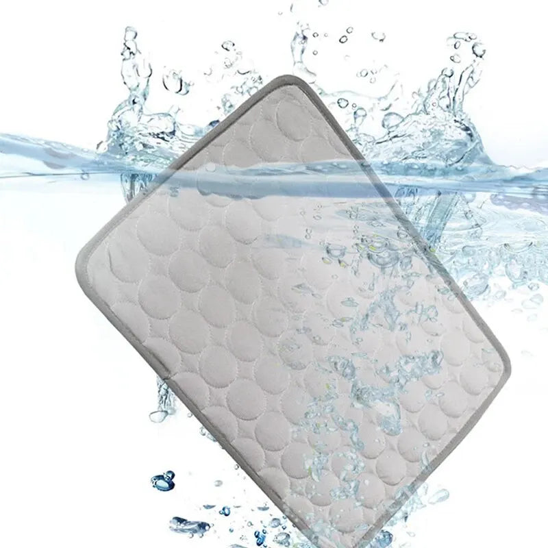 Summer Cooling Pet Ice Mat for Dogs and Cats | Breathable Sofa Bed Cooling Sleeping Pad