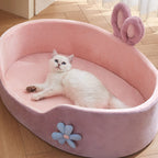 Detachable Washable Pet Bed – Soft Dog and Cat Sleeping Sofa for All Seasons