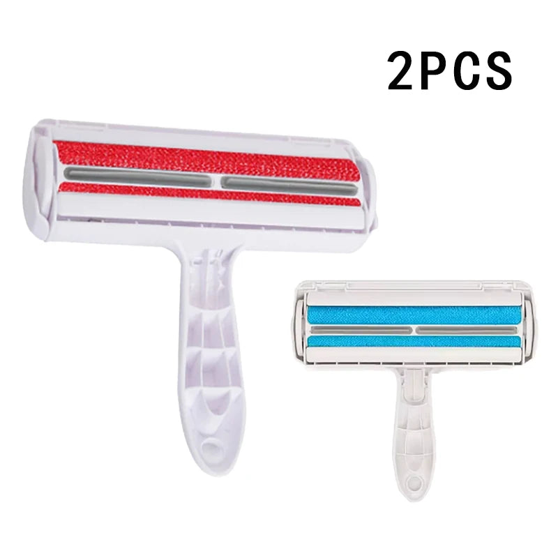 Reusable Pet Hair Remover Roller Set – Self-Cleaning Fur Cleaner for Cats, Dogs, Sofa & Carpet