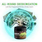 Odor Removal Gel Room Deodorizer – Long Lasting Odor Absorber for Home, Toilet, Bedroom, Car and Pet Areas (200g)