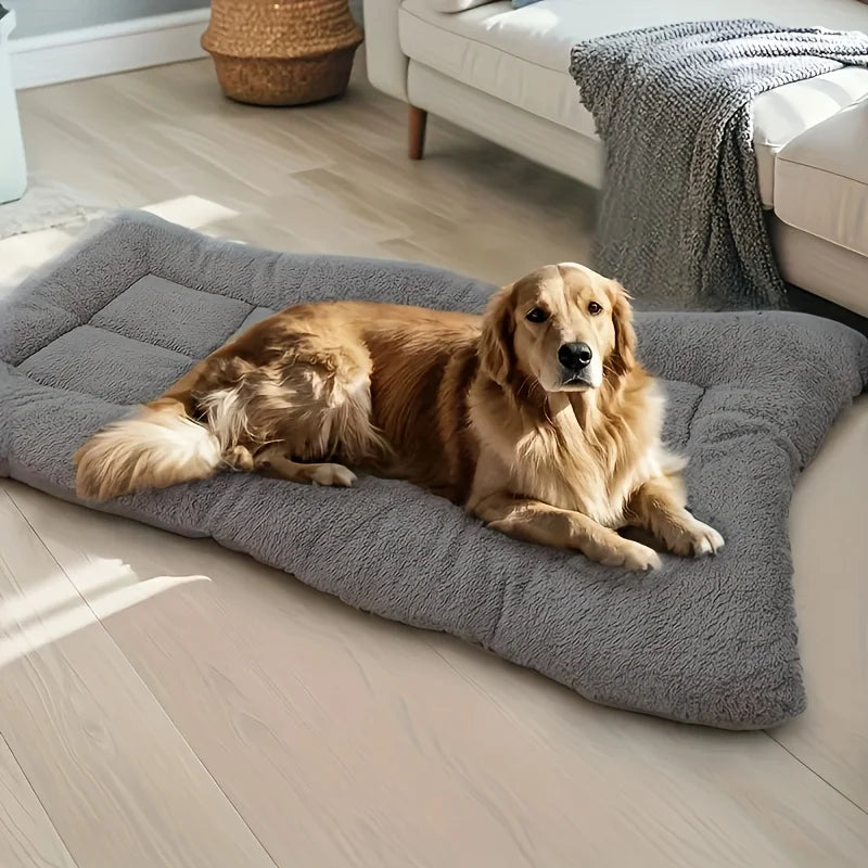 Extra Large Plush Dog Bed Sofa – Super Soft Thickened Pet Sleeping Mat for All Dogs
