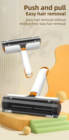 Multifunctional Pet Hair Remover Roller – Reusable Dog & Cat Hair Cleaning Stick for Clothes, Sofa & Carpet