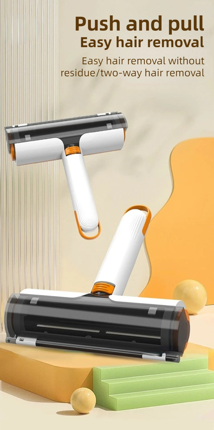 Multifunctional Pet Hair Remover Roller – Reusable Dog & Cat Hair Cleaning Stick for Clothes, Sofa & Carpet