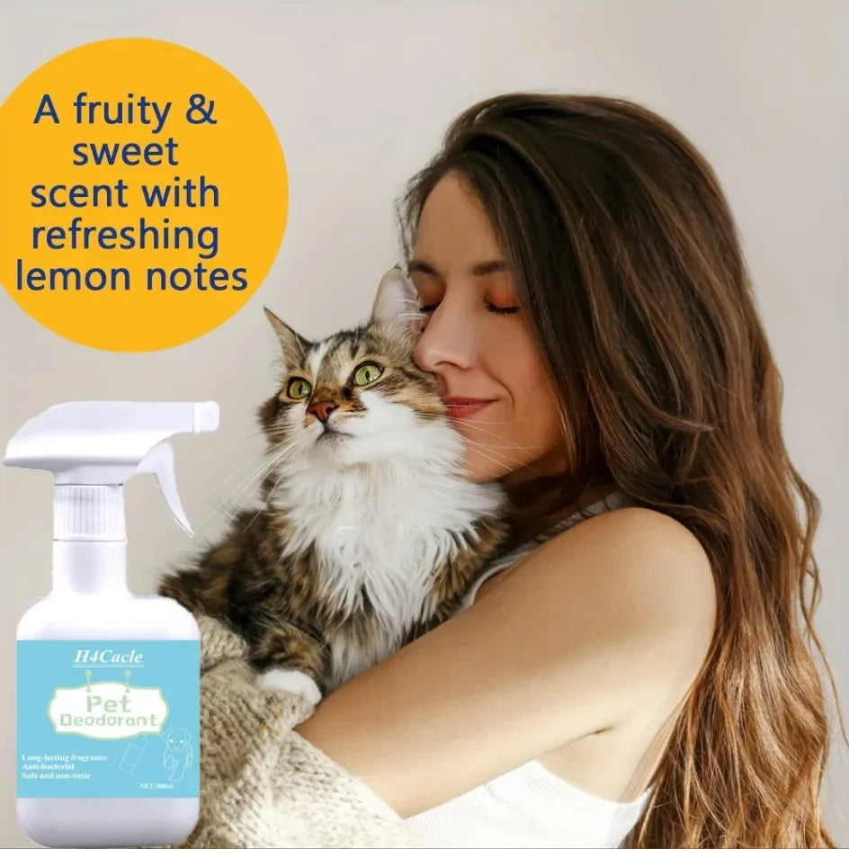 Dog Deodorizer Spray 300ml – Long Lasting Pet Perfume & Odor Remover for Dogs, Puppies & Cats