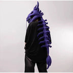 Funny T-Rex Skeleton Plush Hat – Dinosaur Bone Fossil Costume Headwear