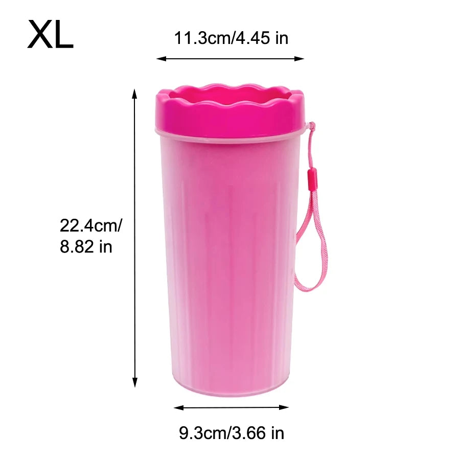 Pet Paw Cleaner Cup – Silicone Foot Washer for Dogs & Cats, Mud & Dirt Remover (S/M/L/XL Sizes)
