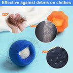 Reusable Pet Hair Remover Balls for Washing Machine – 5pcs Cat & Dog Fur Collector Laundry Tool
