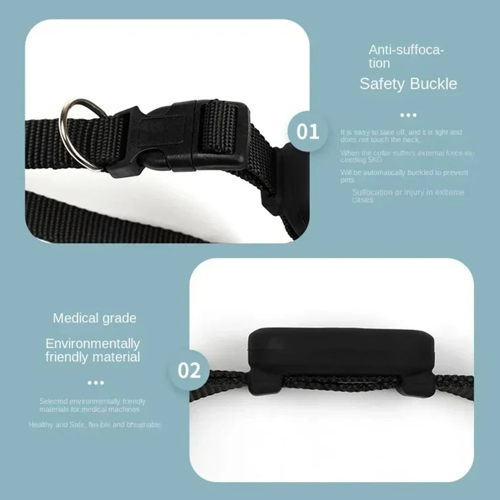 Waterproof GPS Pet Tracker for Dogs & Cats with Adjustable Collar – Real-Time Anti-Lost Smart Locator Device for iOS & Android