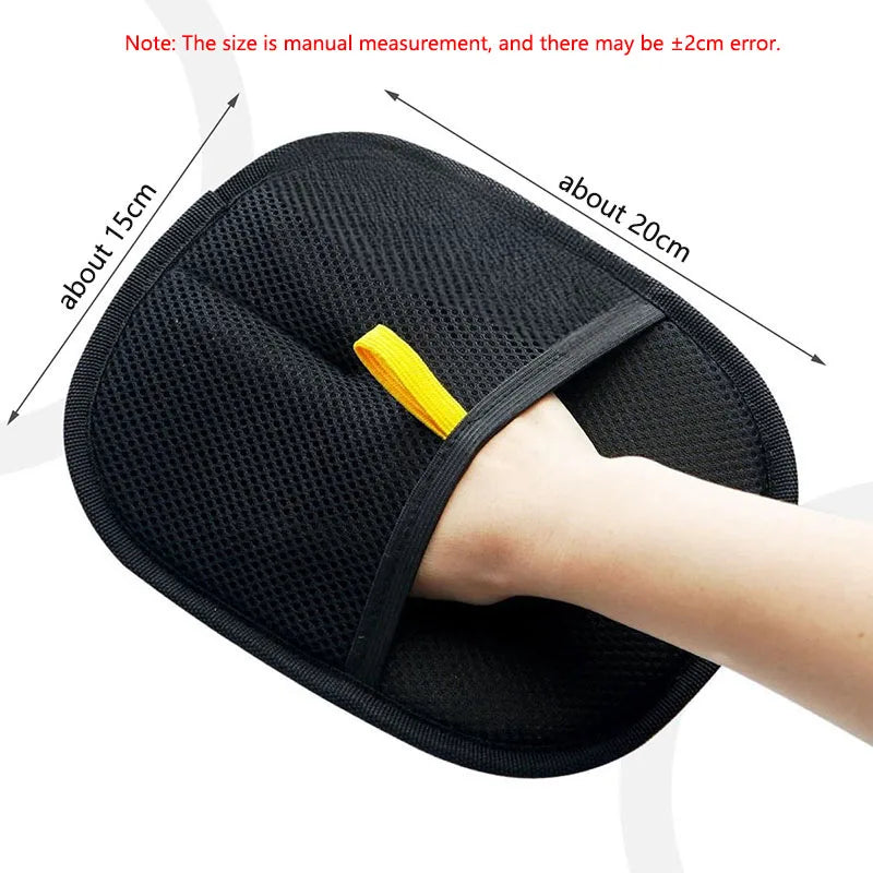 Pet Hair Remover Gloves Reusable Double-Sided Fur Removal for Sofa & Carpet