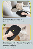 Reusable Pet Hair Removal Gloves – Double-Sided Static Grooming & Fur Cleaner for Dogs & Cats