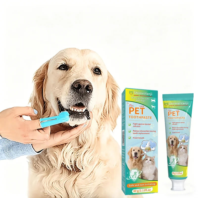 Pet Toothpaste & Mouth Spray Set – Dental Care, Fresh Breath & Teeth Cleaning for Dogs and Cats