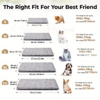 Winter Warm Pet Mattress for Dogs and Cats | Non-Slip Washable Cozy Bed Mat for Small to Large Pets