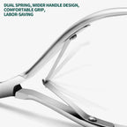 Nailpop Stainless Steel Cuticle Pusher Tool – Professional Nail Cleaner for Manicure & Pedicure, Nail Care & Dead Skin Remover Kit (NT-001-C)